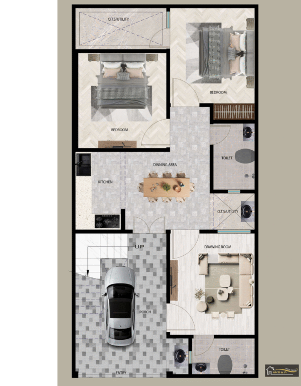 Residential Plan - 22'6 x 45'-0'